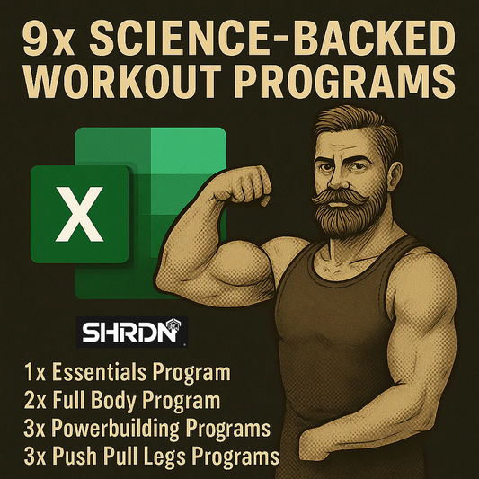 9 Science-Backed Workout Program - Excel Downloads